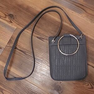 PUNTO FIBBIA Genuine Leather Unique Crossbody/Clutch Bag, Made in Italy